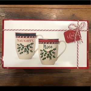 Lenox Naughty & Nice Mugs